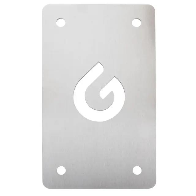 Gloss Factory Plate for bøtteholder For å sette sammen to bøtteholdere 