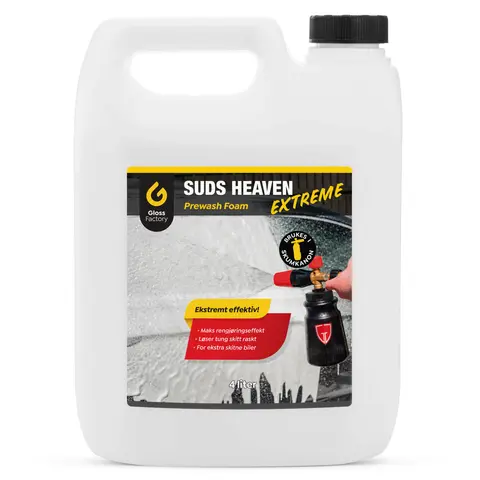 Gloss Factory Suds Heaven Extreme Effektiv skumsåpe, 4L