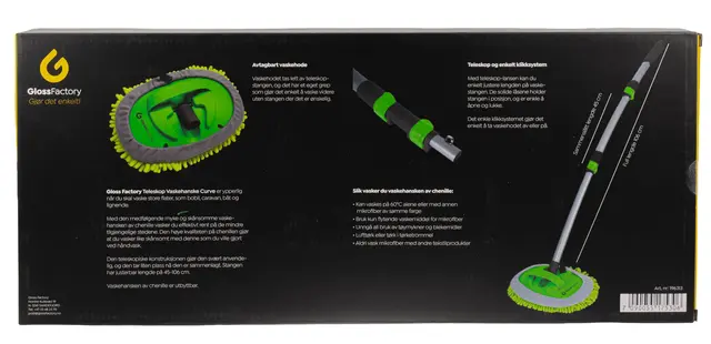 Gloss Factory Teleskop Chenille Curve Like skånsom som håndvask for høye biler 