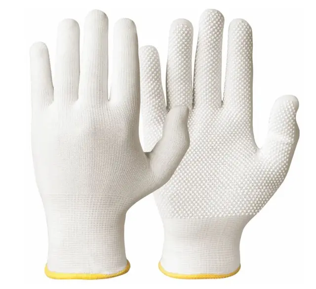 Granberg 0483 Bomullshansker med Spandex Bomullshansker med godt grep, 12 par,S 