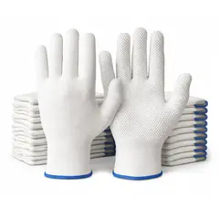 Granberg 0483 Bomullshansker med Spandex Bomullshansker med godt grep, 12 par,S