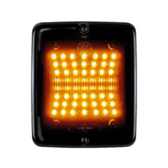 Strands IZE LED Dark Knight Firkantet, Sotet, blinklys