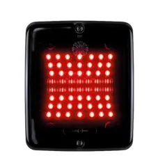 Strands IZE LED Dark Knight Firkantet, Sotet, Brems og baklys