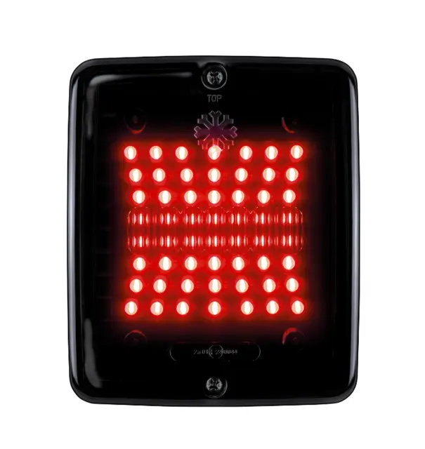 Strands IZE LED Dark Knight Firkantet, Sotet, Brems og baklys 