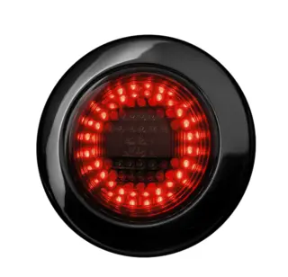 Strands IZE LED Dark Knight H&#248;yre. Sotet glass, Blink,bak,bremselys