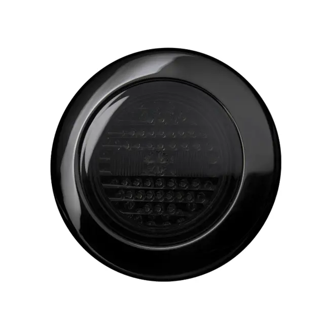 Strands IZE LED Dark Knight Venstre.Sotet glass, Blink,bak,bremselys 