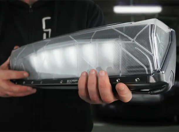 Lazer Air 55 411x105x81mm. 6800 Lm 