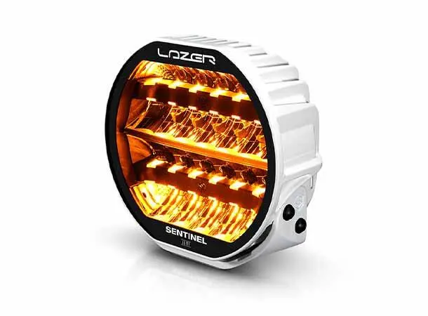 Lazer Sentinel 9 Elite PL2 145W - Hvit - 3-pin AMP 