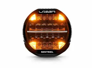 Lazer Sentinel 9 Highline Beacon Sort Med varsellys PL2