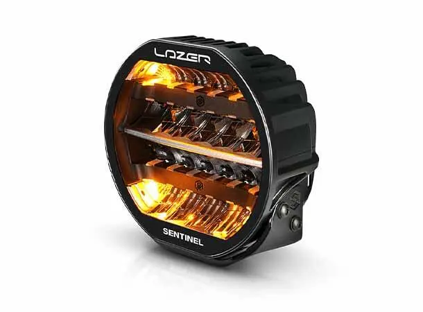 Lazer Sentinel 9 Highline Beacon Sort Med varsellys PL2 