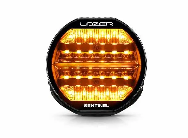 Lazer Sentinel 9 Highline Beacon Sort Med varsellys PL2 