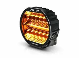 Lazer Sentinel 9 Highline Beacon Sort Med varsellys PL2