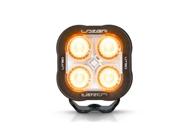 Lazer Utility 50 Beacon + Red Tail Light Robust LED-arbeidslampe med varsellys 