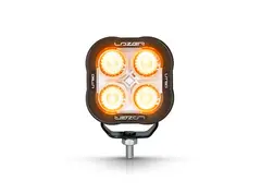 Lazer Utility 50 Beacon + Red Tail Light Robust LED-arbeidslampe med varsellys