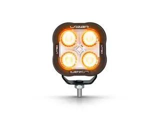 Lazer Utility 50 Beacon + Red Tail Light Robust LED-arbeidslampe med varsellys