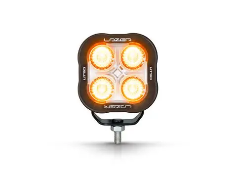 Lazer Utility 50 Beacon + Red Tail Light Robust LED-arbeidslampe med varsellys
