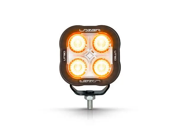 Lazer Utility 50 Beacon + Red Tail Light Robust LED-arbeidslampe med varsellys 