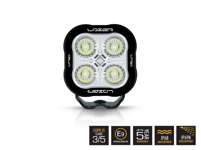 Lazer Utility 50 Robust og Populær LED-arbeidslampe 