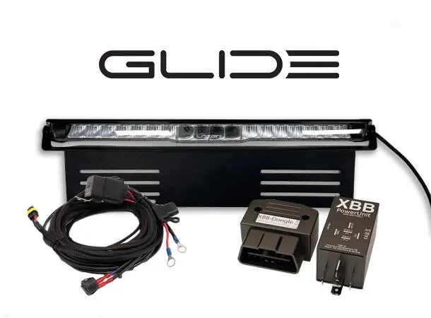 Lazer® Lyspakke med Glide 18 Elite ELITE - XBB Canbus. Med sidemount. 