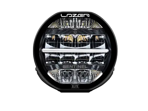 Lazer&#174; Lyspakke med Sentinel 7 ELITE Med skiltplate sentermont. Universal.