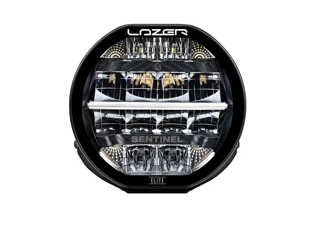 Lazer® Lyspakke med Sentinel 7 ELITE Med skiltplate sentermont. Universal. 