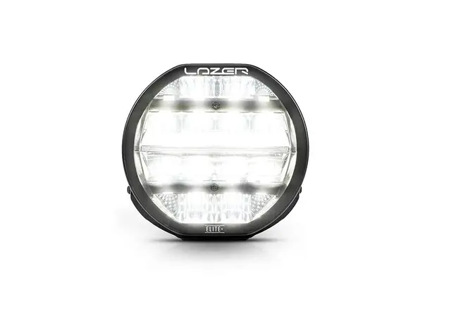 Lazer® Sentinel 7 ELITE+ PL2 Sort. Med Parklys. 14859 Lumen. 