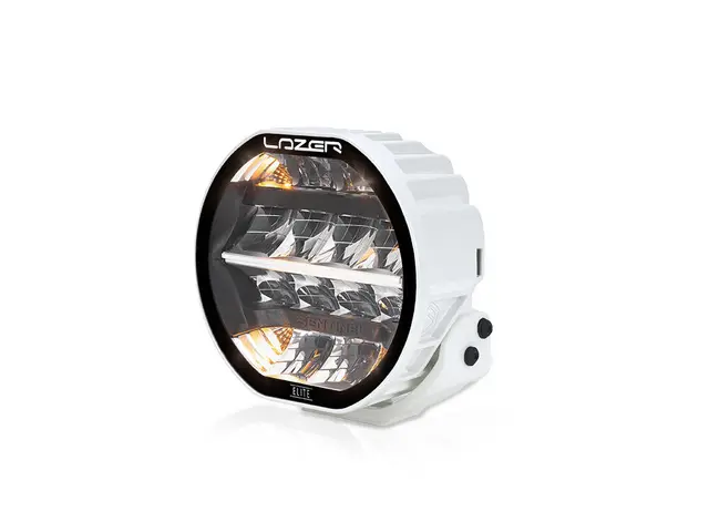 Lazer® Sentinel 7 ELITE Hvit. Med Parklys. 10248 Lumen. 