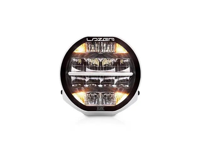 Lazer® Sentinel 7 ELITE Hvit. Med Parklys. 10248 Lumen. 