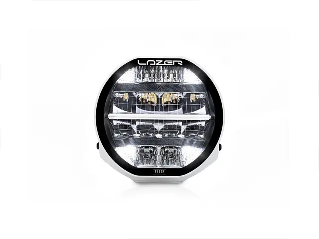 Lazer® Sentinel 7 ELITE Hvit. Med Parklys. 10248 Lumen. 