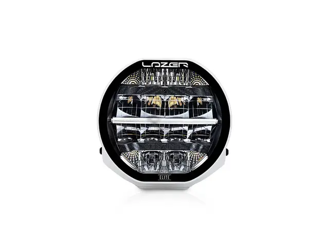 Lazer® Sentinel 7 ELITE Hvit. Med Parklys. 10248 Lumen. 