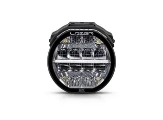 Lazer® Sentinel 7 ELITE Omvendt feste Sort. Med Parklys. 10248 Lumen.