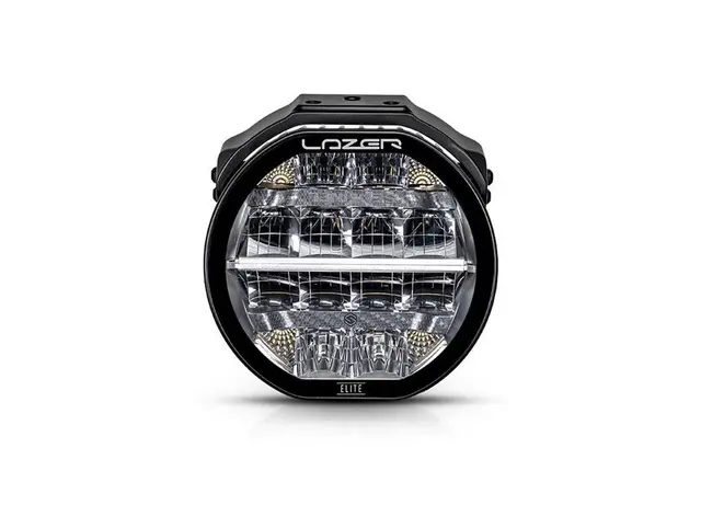 Lazer® Sentinel 7 ELITE Omvendt feste Sort. Med Parklys. 10248 Lumen. 