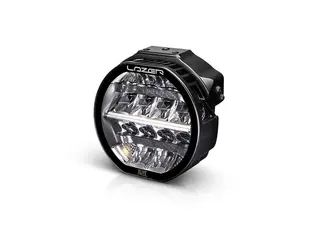 Lazer® Sentinel 7 ELITE Omvendt feste Sort. Med Parklys. 10248 Lumen.