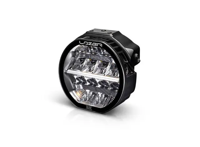 Lazer® Sentinel 7 ELITE Omvendt feste Sort. Med Parklys. 10248 Lumen. 
