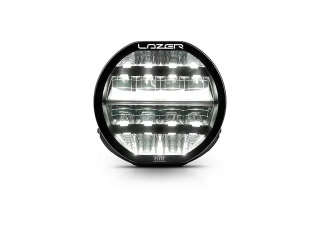 Lazer® Sentinel 7 ELITE PL2 Sort. Med Parklys. 13646 Lumen. 