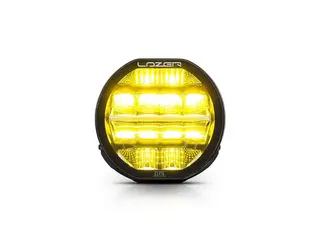 Lazer® Sentinel 7 ELITE YELLOW Gult Lys - med parklys. 9600 Lumen.