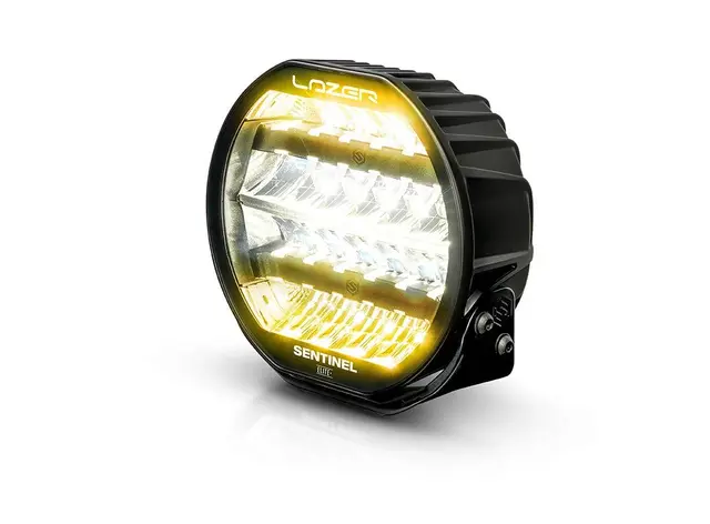 Lazer® Sentinel 9 ELITE+ PL2 Sort. Med Parklys. Hele 29500 Lumen. 