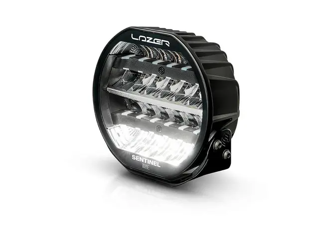 Lazer® Sentinel 9 ELITE+ PL2 Sort. Med Parklys. Hele 29500 Lumen. 