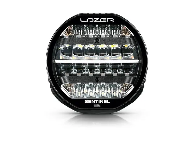 Lazer® Sentinel 9 ELITE+ PL2 Sort. Med Parklys. Hele 29500 Lumen. 