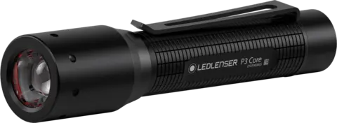 Ledlenser P3 Core Meget lett mini lommelykt med 90 lumen
