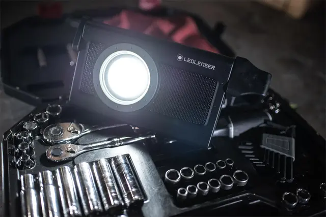 Ledlenser® IF4R Music Arbeidslys med Høyttaler 