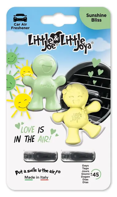 Little Joe & Little Joya Sunshine Bliss Luftfrisker med lukt av Sunshine Bliss 