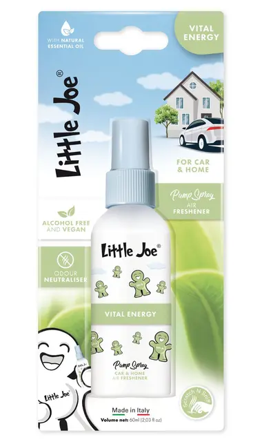 Little Joe® Pump Spray Vital Energy Luftfrisker med lukt av Vital Energy 
