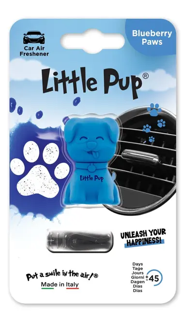 Little Pup® Blueberry Paws Luftfrisker med lukt av Blueberry Paws 