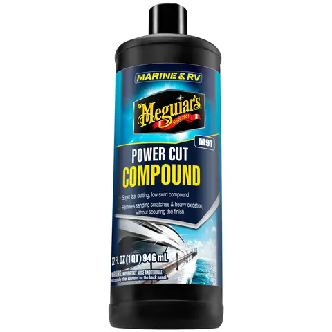 Meguiars Marine Power Cut Compound Kraftig poleringsmiddel til båt,945ml