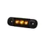 Strands Markeringslys LED Dark Knight Orange. 3LED. Klart glass