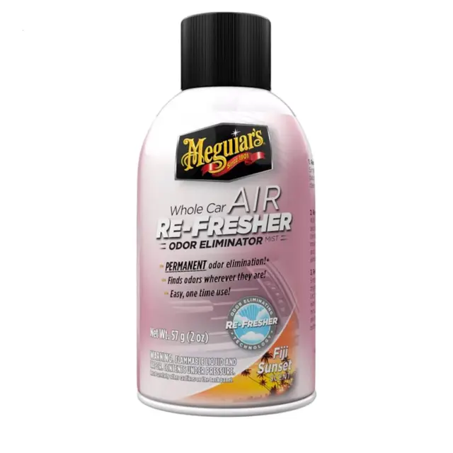 Meguiar's Whole Car Air Re-Fresher Luktfjerner med Fiji Sunset-duft. 59 ml 