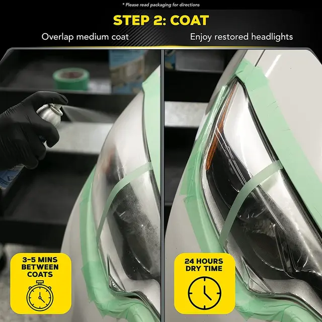 Meguiars 2Step Headlight Restoration Kit Kit for restaurering av frontlykter 