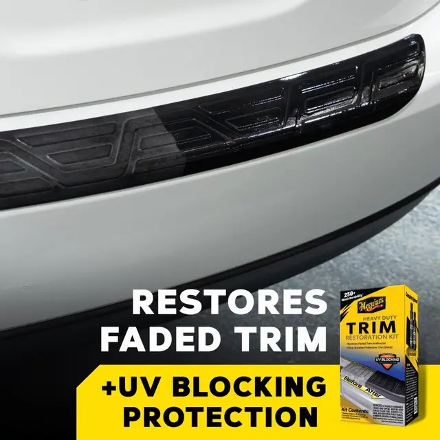 Meguiar’s Heavy Duty Trim Kit Restaurerer og beskytter plast 