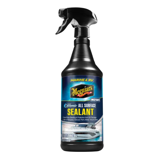 Meguiar’s Marine & RV Ceramic Sealant Tøff beskyttelse for båt og bobil 